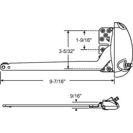 Strybuc X Drive Casement Operator 36-501W-XD